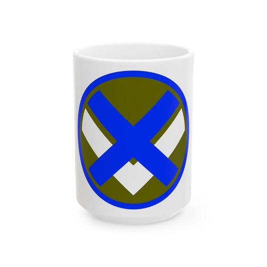 XV Corps (U.S. Army) White Coffee Mug-15oz-Go Mug Yourself