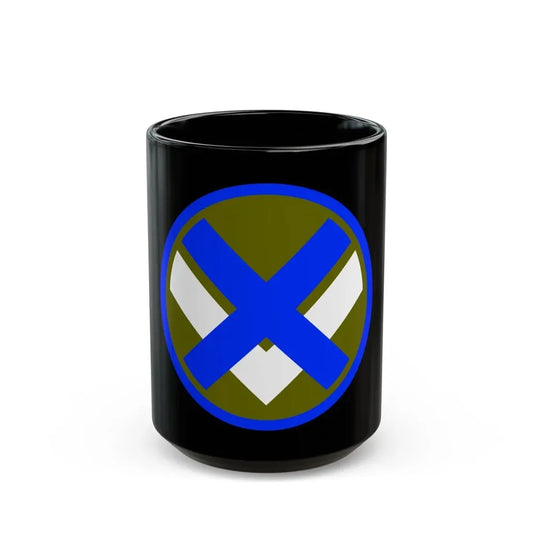 XV Corps (U.S. Army) Black Coffee Mug 15oz - Go Mug Yourself