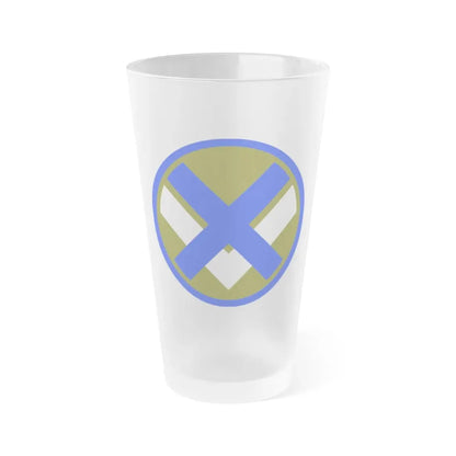 XV Corps (U.S. Army) Frosted Pint Glass 16oz Default Title - Go Mug Yourself
