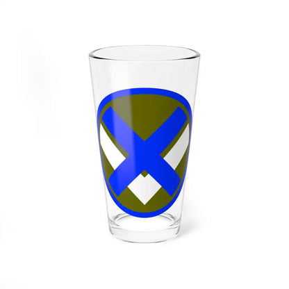 XV Corps (U.S. Army) Pint Glass 16oz 16oz - Go Mug Yourself