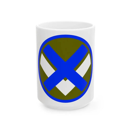 XV Corps (U.S. Army) White Coffee Mug 15oz - Go Mug Yourself