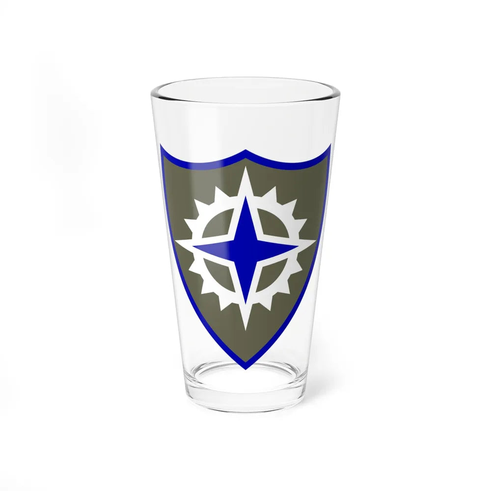 XVI Corps (U.S. Army) Pint Glass 16oz-16oz-Go Mug Yourself