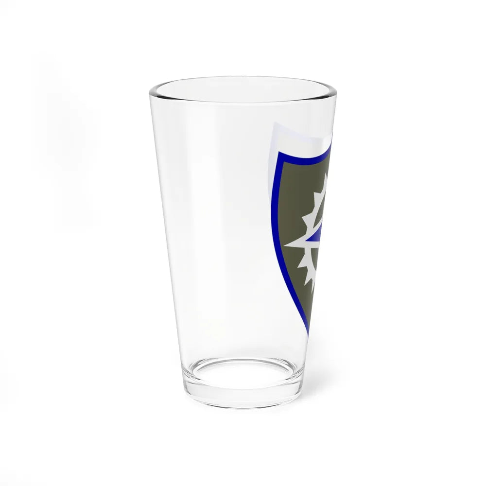 XVI Corps (U.S. Army) Pint Glass 16oz-Go Mug Yourself