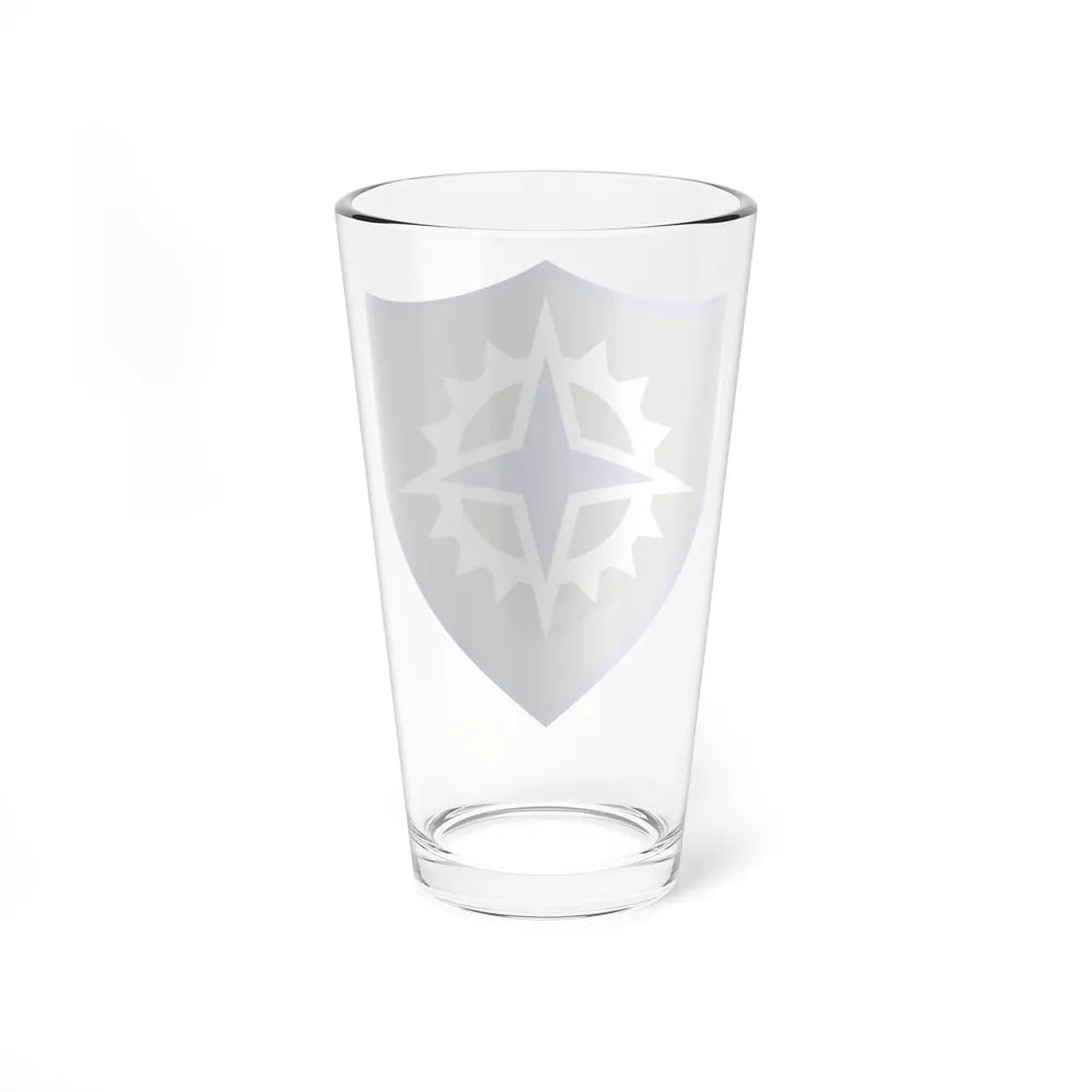 XVI Corps (U.S. Army) Pint Glass 16oz-Go Mug Yourself