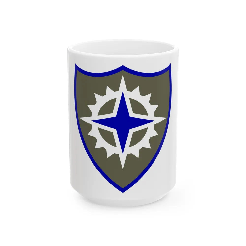 XVI Corps (U.S. Army) White Coffee Mug-15oz-Go Mug Yourself