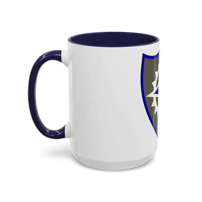 XVI Corps (U.S. Army) Accent Coffee Mug - Go Mug Yourself