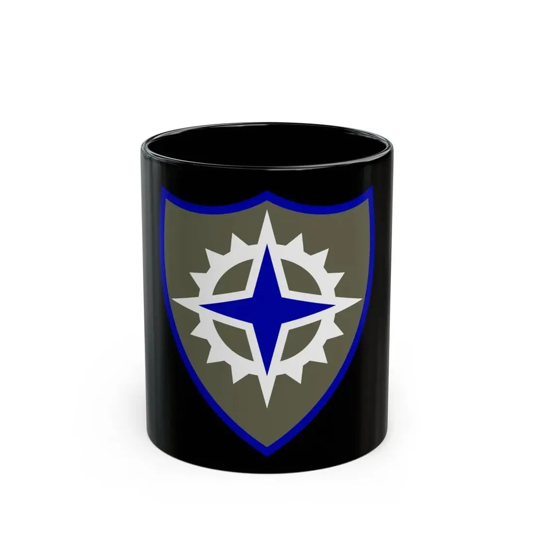 XVI Corps (U.S. Army) Black Coffee Mug 11oz - Go Mug Yourself