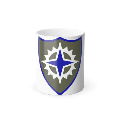 XVI Corps (U.S. Army) Color Changing Coffee Mug 11oz - Go Mug Yourself