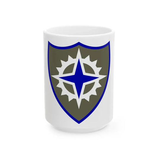 XVI Corps (U.S. Army) White Coffee Mug 15oz - Go Mug Yourself