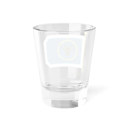 Знамя молдавской кавалерии XVII в - Синее Shot Glass 1.5oz - Go Mug Yourself