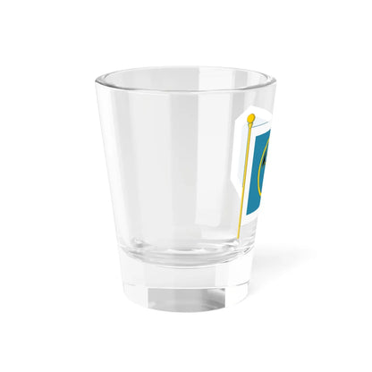 Знамя молдавской кавалерии XVII в - Синее Shot Glass 1.5oz - Go Mug Yourself