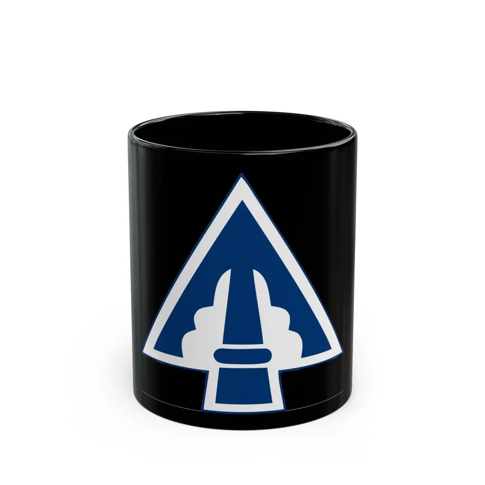 XXII Corps (U.S. Army) Black Coffee Mug-11oz-Go Mug Yourself