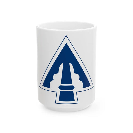 XXII Corps (U.S. Army) White Coffee Mug-15oz-Go Mug Yourself