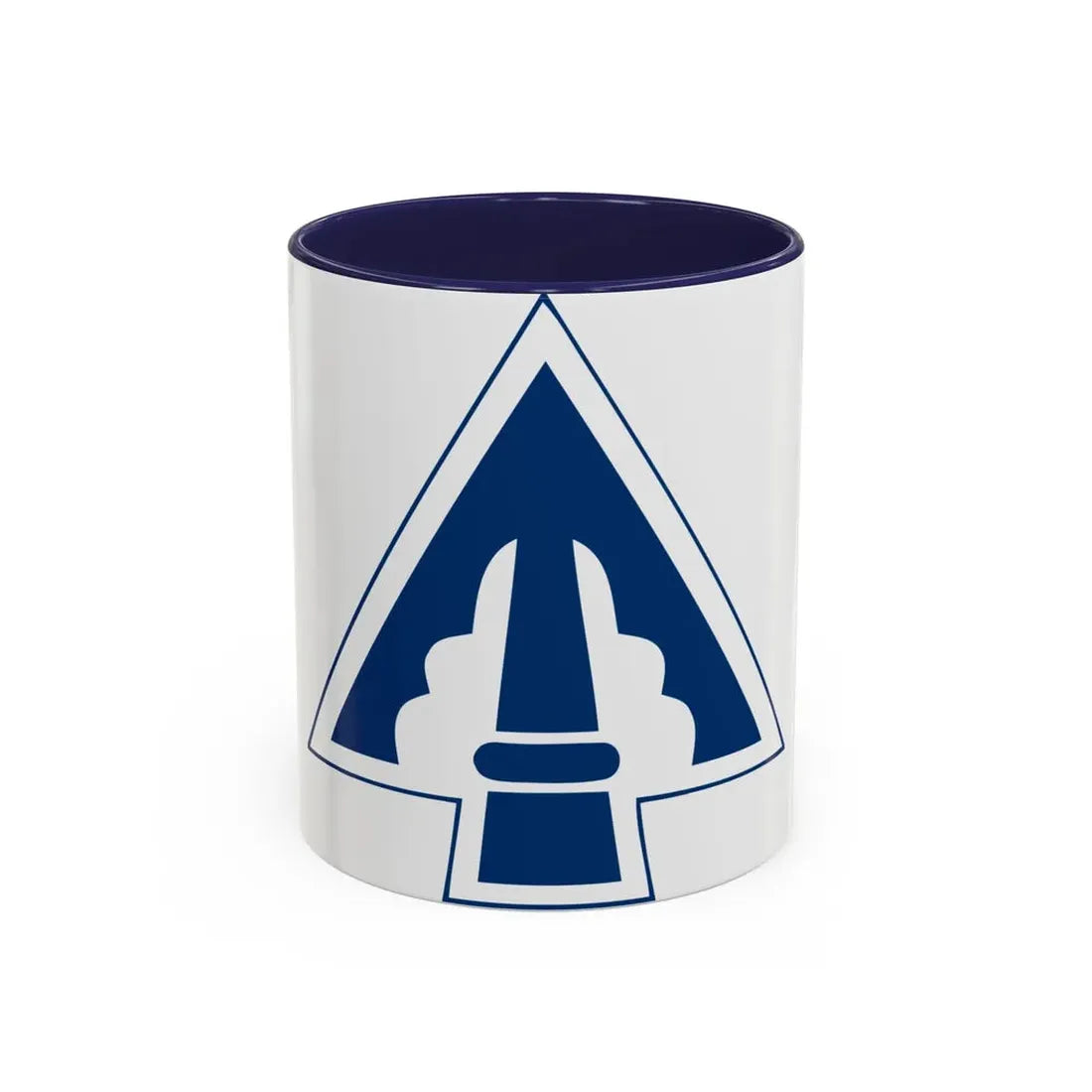 XXII Corps (U.S. Army) Accent Coffee Mug 11oz Navy - Go Mug Yourself