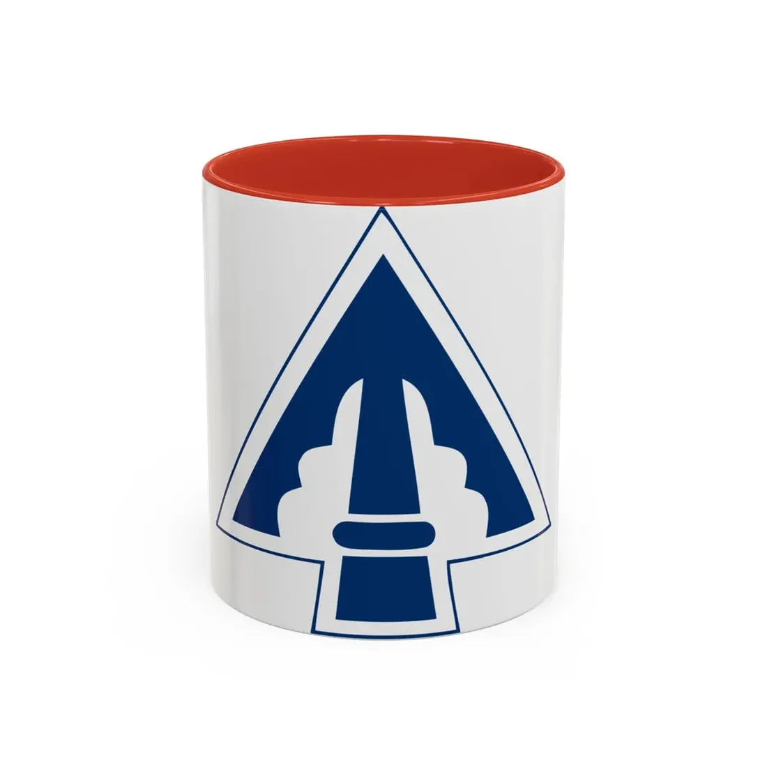 XXII Corps (U.S. Army) Accent Coffee Mug 11oz Red - Go Mug Yourself