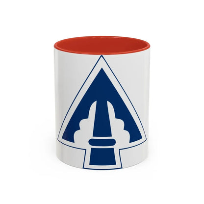 XXII Corps (U.S. Army) Accent Coffee Mug 11oz Red - Go Mug Yourself