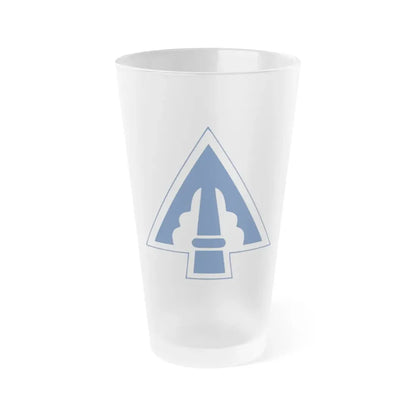 XXII Corps (U.S. Army) Frosted Pint Glass 16oz Default Title - Go Mug Yourself