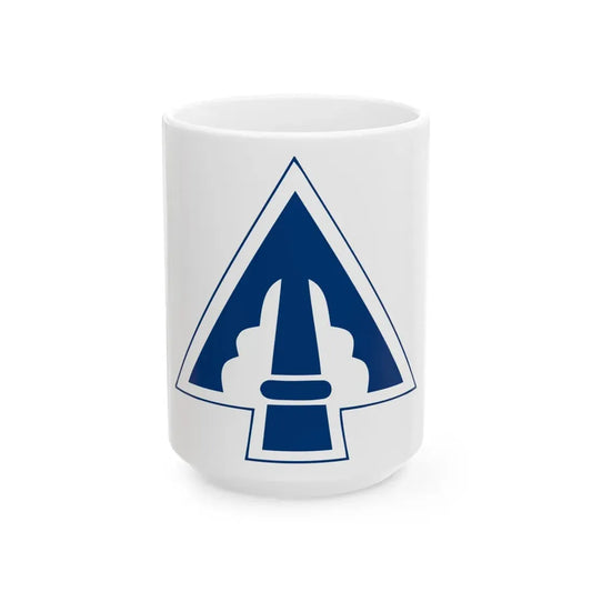 XXII Corps (U.S. Army) White Coffee Mug 15oz - Go Mug Yourself