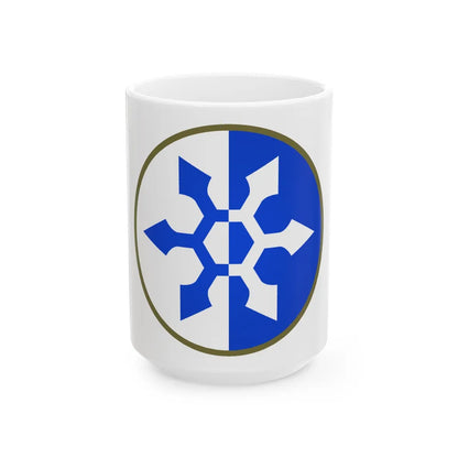 XXXIII Corps (U.S. Army) White Coffee Mug-15oz-Go Mug Yourself