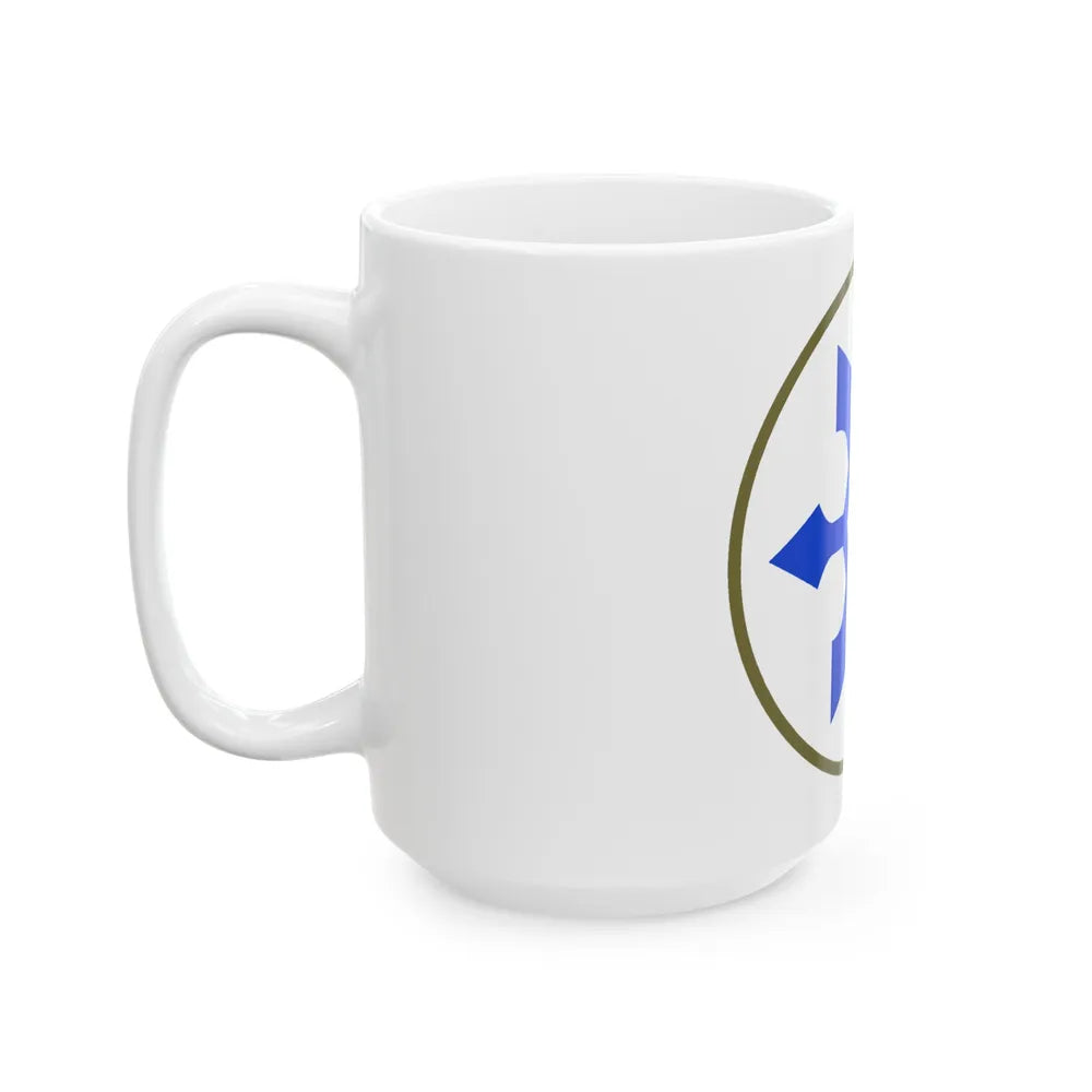 XXXIII Corps (U.S. Army) White Coffee Mug-Go Mug Yourself