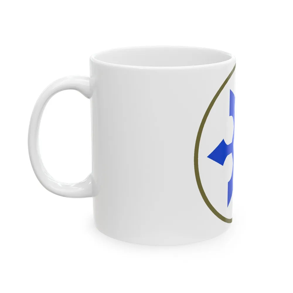 XXXIII Corps (U.S. Army) White Coffee Mug-Go Mug Yourself