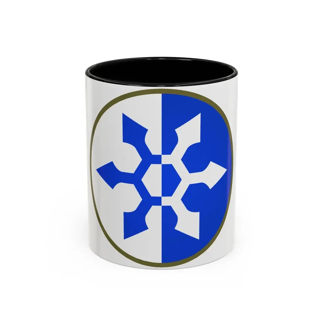 XXXIII Corps (U.S. Army) Accent Coffee Mug 11oz Black - Go Mug Yourself