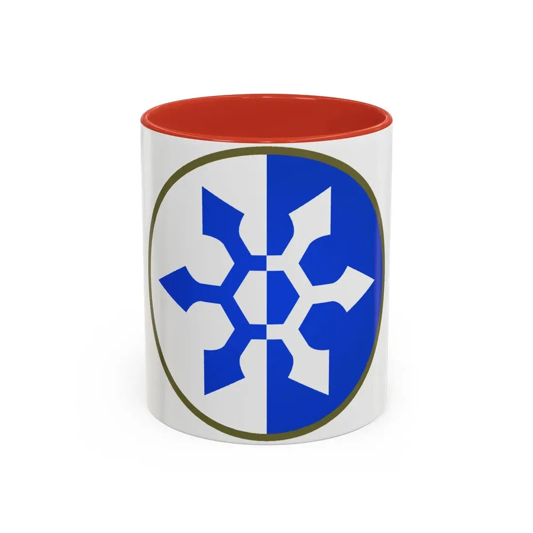 XXXIII Corps (U.S. Army) Accent Coffee Mug 11oz Red - Go Mug Yourself