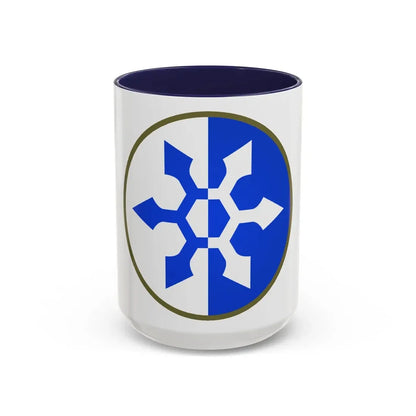 XXXIII Corps (U.S. Army) Accent Coffee Mug 15oz Navy - Go Mug Yourself