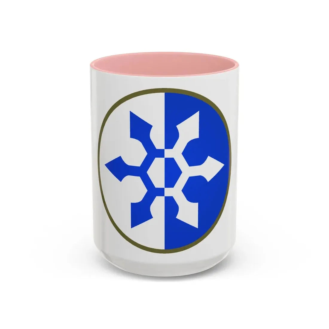 XXXIII Corps (U.S. Army) Accent Coffee Mug 15oz Pink - Go Mug Yourself