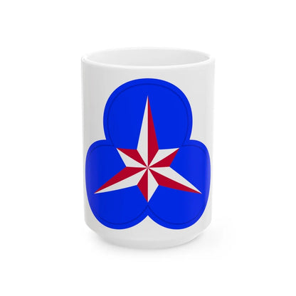 XXXVI Corps (U.S. Army) White Coffee Mug-15oz-Go Mug Yourself