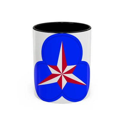 XXXVI Corps (U.S. Army) Accent Coffee Mug 11oz Black - Go Mug Yourself