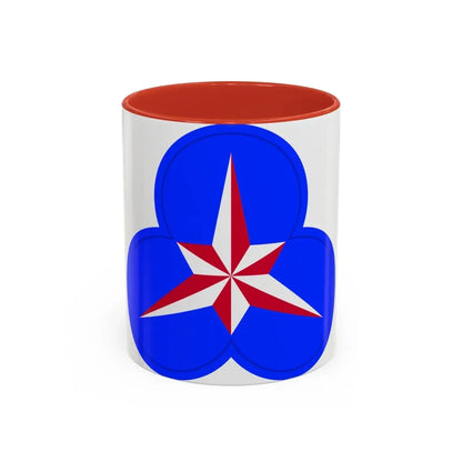 XXXVI Corps (U.S. Army) Accent Coffee Mug 11oz Red - Go Mug Yourself