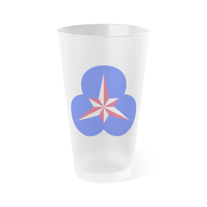 XXXVI Corps (U.S. Army) Frosted Pint Glass 16oz Default Title - Go Mug Yourself