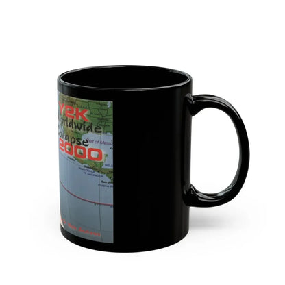 Y2K WORLDWIDE COLLAPSE 2000 (VHS COVER) - Black Coffee Mug - Go Mug Yourself