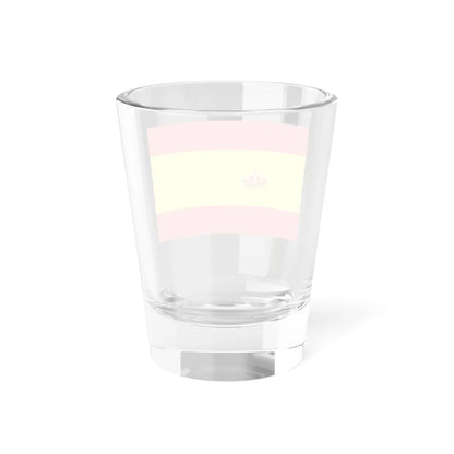 Yacht ensign of Spain 1875-1931 (Spain) Shot Glass 1.5oz - Go Mug Yourself