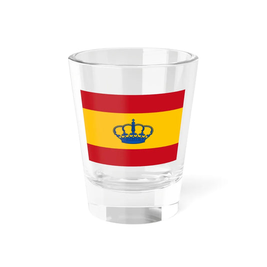 Yachts Ensign of Spain (Spain) Shot Glass 1.5oz 1.5oz - Go Mug Yourself