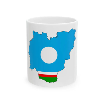 Yakut-geo-stub (Russia) White Coffee Mug 11oz - Go Mug Yourself