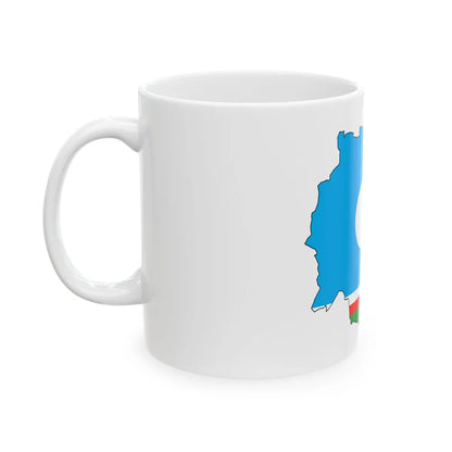 Yakut-geo-stub (Russia) White Coffee Mug - Go Mug Yourself