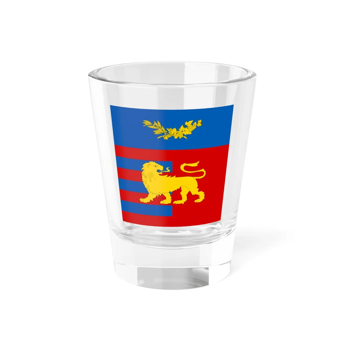 Yalta flag 2005 (Ukraine) Shot Glass 1.5oz 1.5oz - Go Mug Yourself