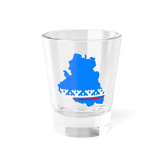 Yamalo-Nenets-geo-stub (Russia) Shot Glass 1.5oz 1.5oz - Go Mug Yourself