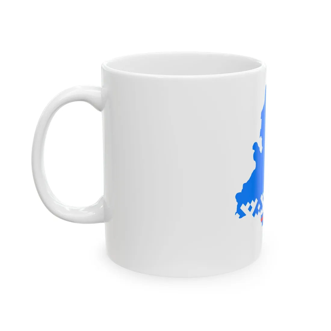 Yamalo-Nenets-geo-stub (Russia) White Coffee Mug - Go Mug Yourself