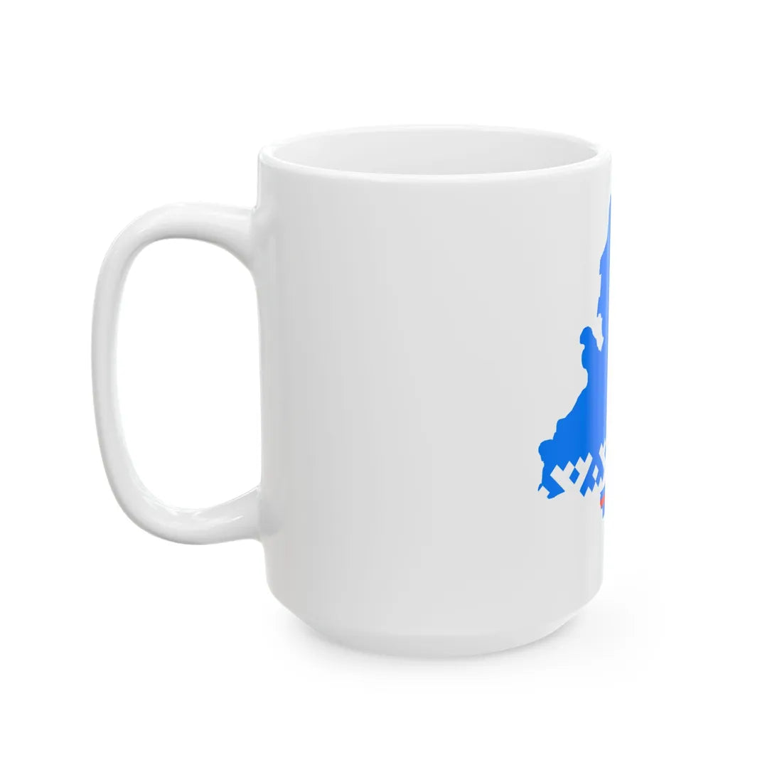 Yamalo-Nenets-geo-stub (Russia) White Coffee Mug - Go Mug Yourself