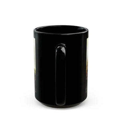 Yefim Volkov (1844-1920) Swamp in Autumn - Black Coffee Mug - Go Mug Yourself