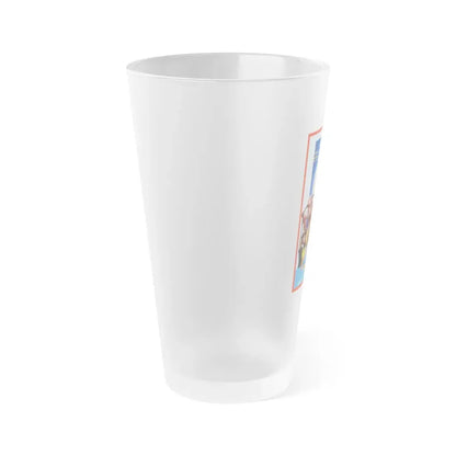 YELLOW HAIR AND THE FORTRESS OF GOLD 1984 Movie Poster - Frosted Pint Glass 16oz - Go Mug Yourself