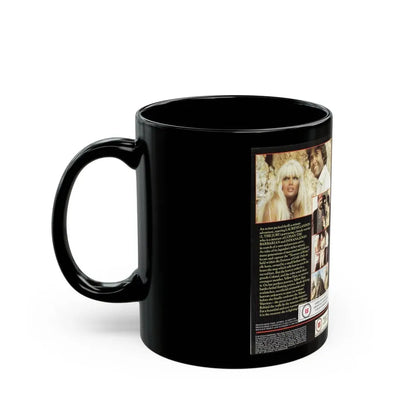 YELLOW HAIR AND THE FORTRESS OF GOLD (VHS COVER) - Black Coffee Mug - Go Mug Yourself