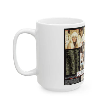 YELLOW HAIR AND THE FORTRESS OF GOLD (VHS COVER) - White Coffee Mug-Go Mug Yourself