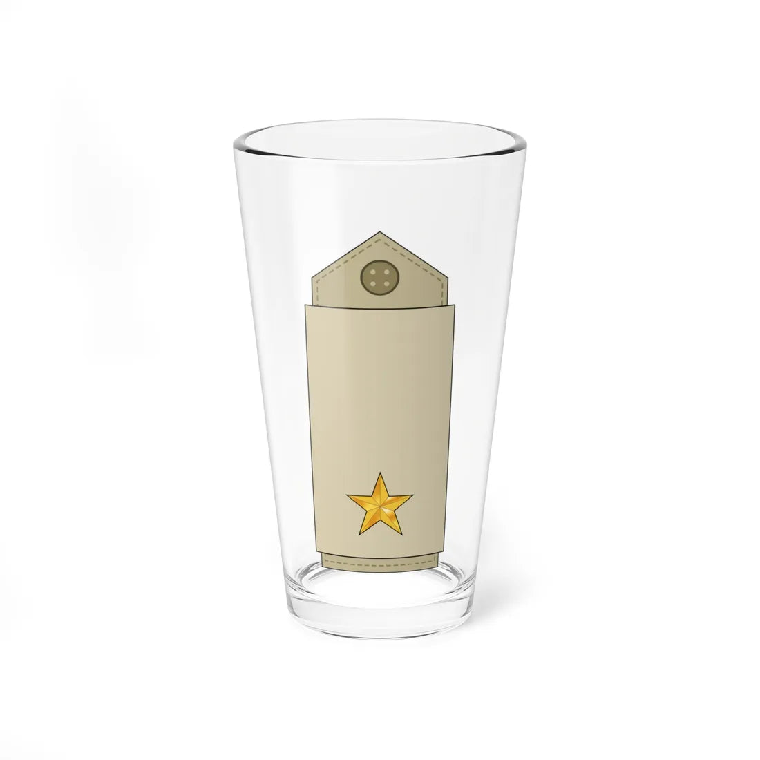 Yemen Army OF 1a (Yemen) (Military Rank) Pint Glass 16oz 16oz - Go Mug Yourself