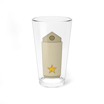 Yemen Army OF 1a (Yemen) (Military Rank) Pint Glass 16oz 16oz - Go Mug Yourself