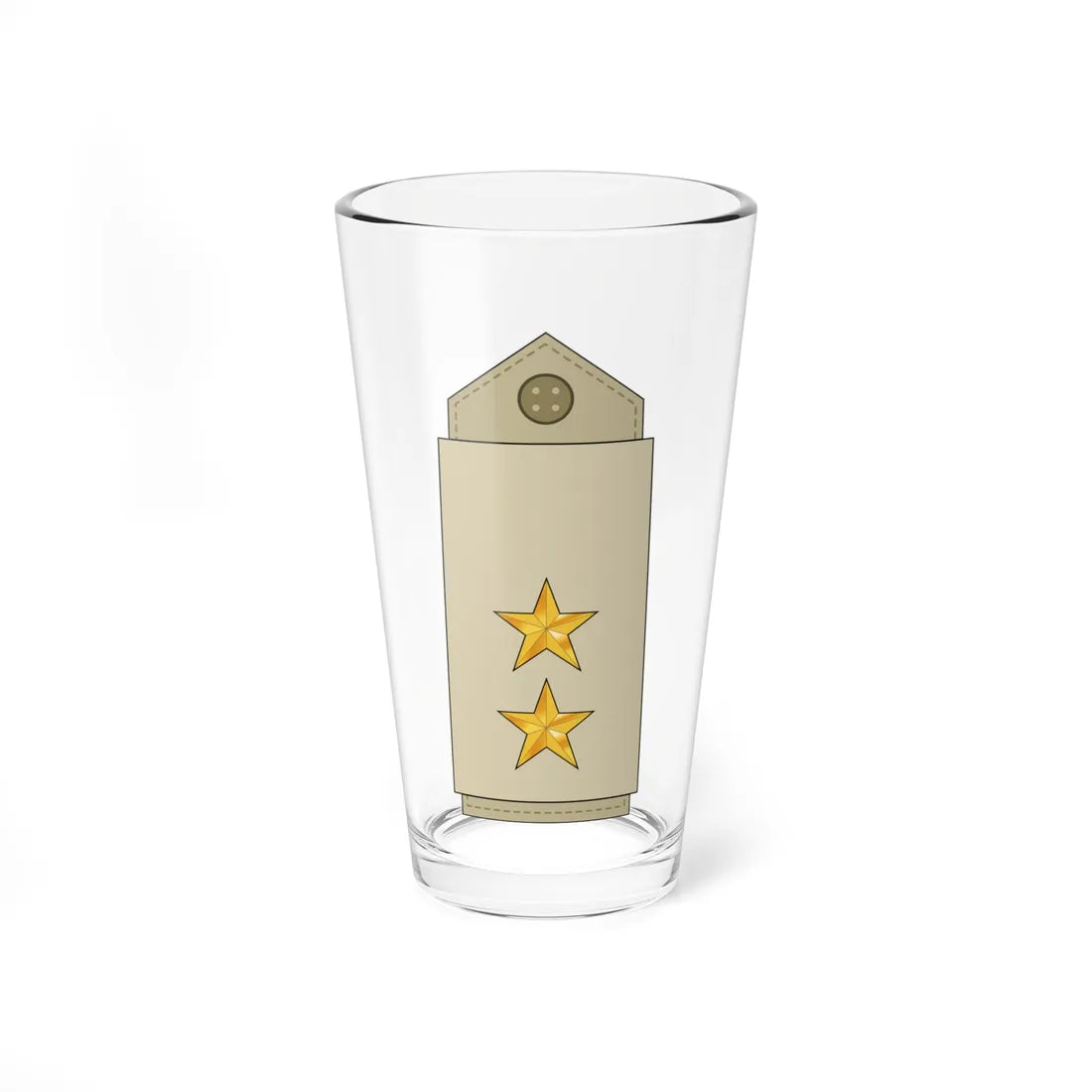 Yemen Army OF 1b (Yemen) (Military Rank) Pint Glass 16oz 16oz - Go Mug Yourself