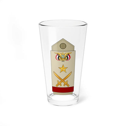 Yemen Army OF 8 (Yemen) (Military Rank) Pint Glass 16oz 16oz - Go Mug Yourself